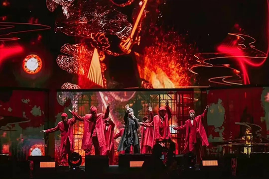 周杰伦新加坡演唱会，bwin必赢大屏闪耀全场！