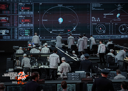 bwin必赢LED显示屏在电影《流浪地球2》中大放异彩